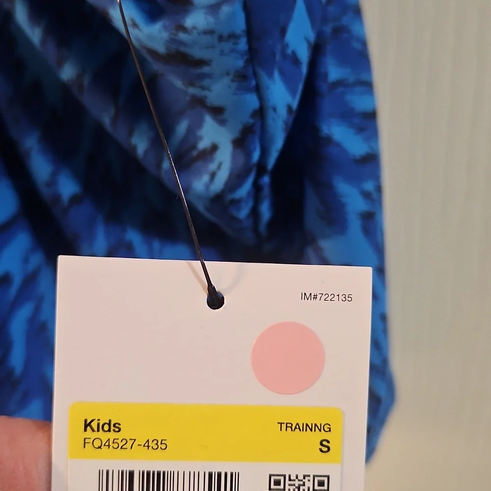 Nike Girls’ One Woven High Rise Printed Shorts: BLUE: NEW WITH TAGS: SIZE S